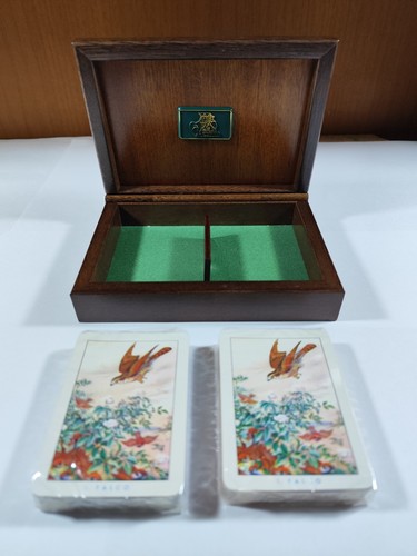 Cofanetto legno con - in, carte