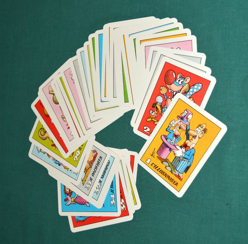 Mazzo carte gioco rosso - mazzo, di