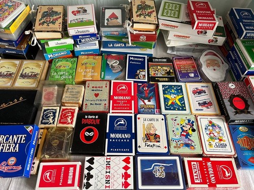Mazzi carte vari - di,