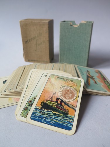 Mazzo carte mercante in - mazzo, "mercante